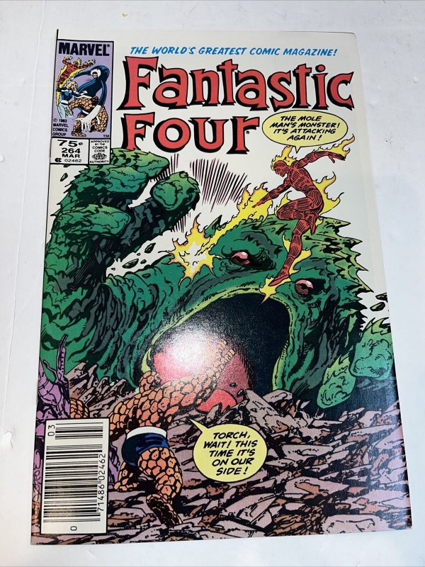 Fantastic Four (1984) # 264 (NM) Canadian Price Variant CPV ! Byrne It Up !