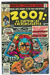 2001 A SPACE ODYSSEY#6 FN 1977 JACK KIRBY MARVE BRONZE AGE COMICS 