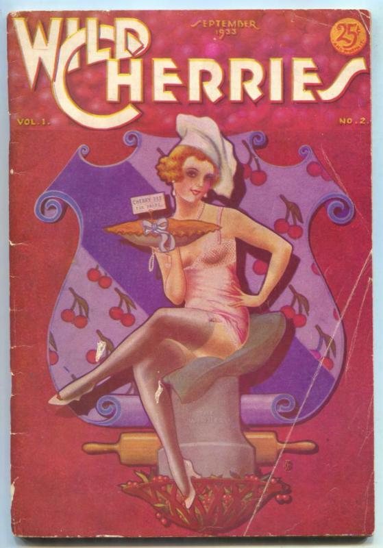 Wild Cherries #2 1933- spicy gags and joke pulp G/VG