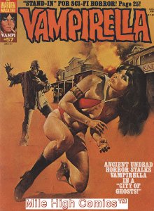VAMPIRELLA  (MAGAZINE) (1969 Series) #57 Very Fine