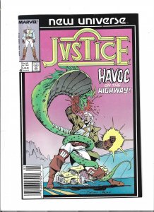 Justice #1 through 7 Newsstand Edition (1986)