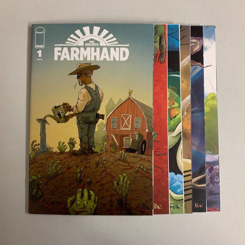 Farmhand #1-6 Set (Image 2018) 1 2 3 4 5 6 Rob Guillory (9.0+) 