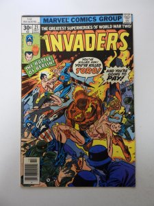 The Invaders #21 (1977) FN/VF condition