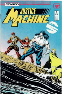 Justice Machine #5 Comico NM
