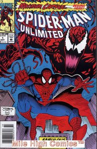 SPIDER-MAN UNLIMITED (1993 Series)  #1 NEWSSTAND Very Fine Comics Book