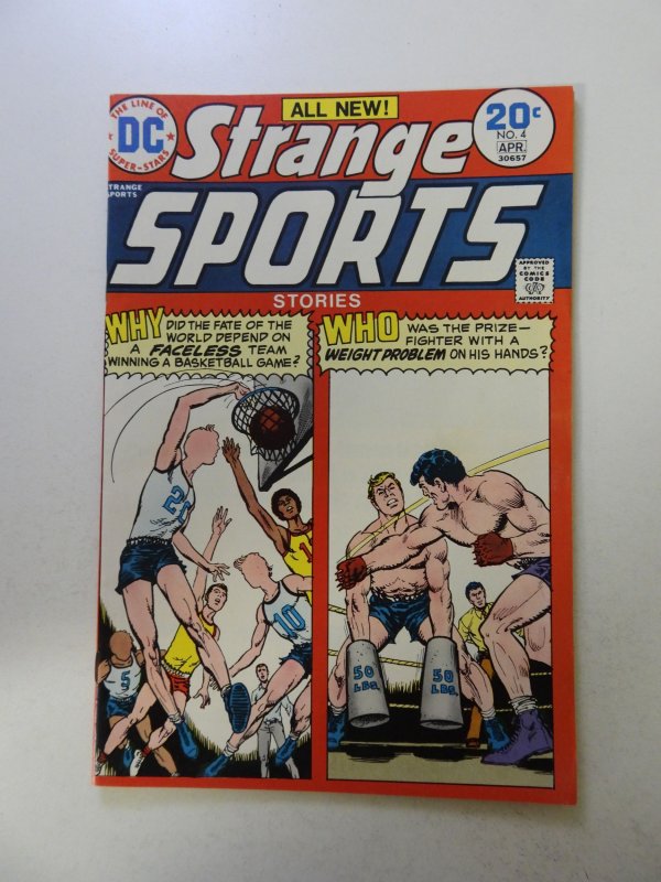 Strange Sports Stories #4 (1974) VF condition
