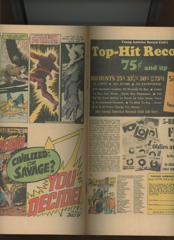 (1969) Justice League of America #74: KEY ISSUE! COMBINED SHIPPING! (8.5/9.0)