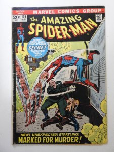 The Amazing Spider-Man #108 VG- Cond! ink on interior front cover & 1st page
