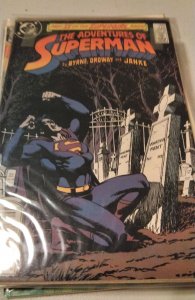 Adventures of Superman #444 Newsstand Edition (1988) Superman