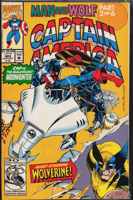 Captain America #403 (1992) Captain America