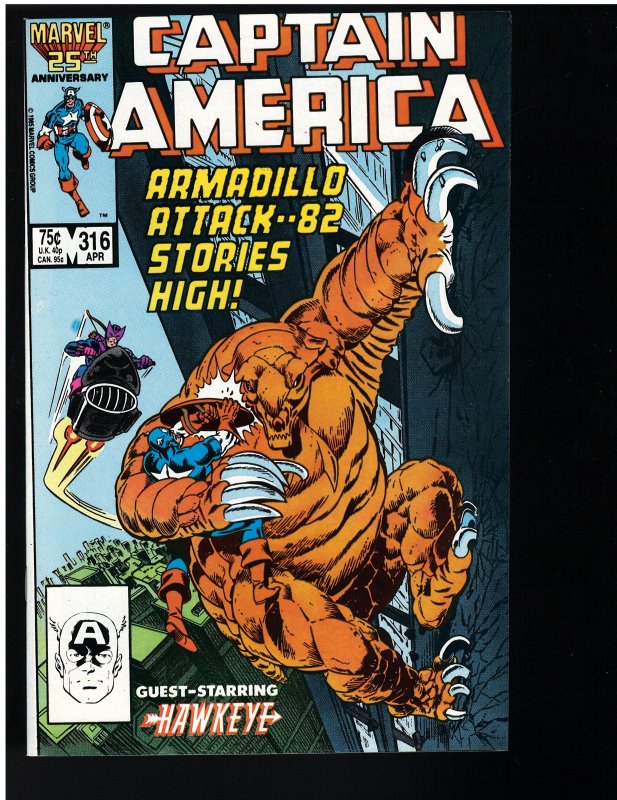 Captain America #316 (Marvel, 1986)