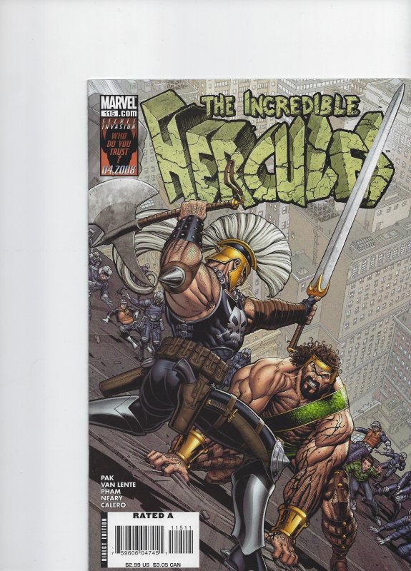 Incredible Hercules #115 (2008)