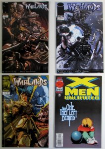 2001 Mixed Lot 4 #Warlands 7, Age of Ice 3 b, 4, X-Men Unlimited 14 Image Comics