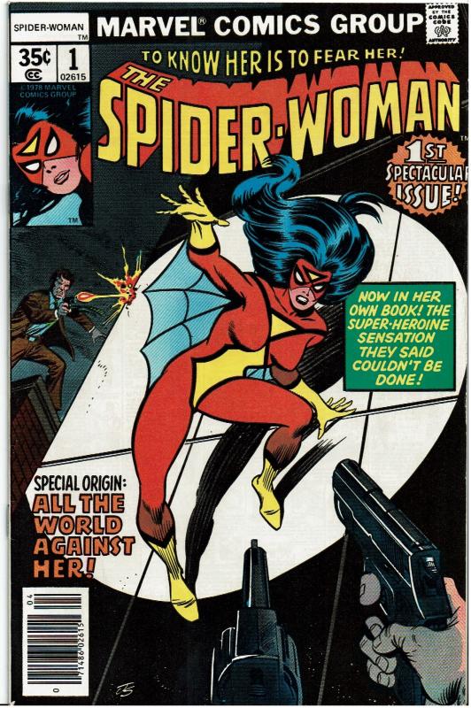 Spider-Woman #1, 8.0 or Better, 2nd Appearance Spider-Woman