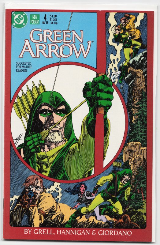 Green Arrow #4 (1988) Green Arrow
