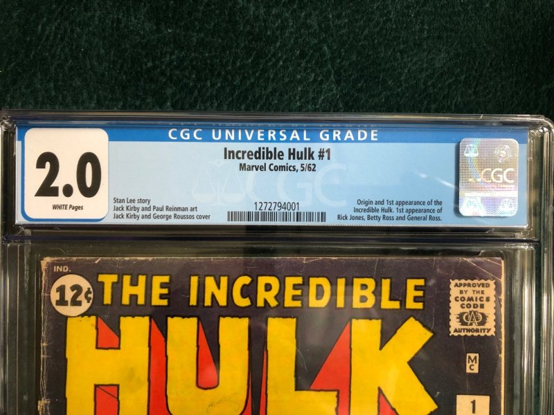 The Incredible Hulk #1 (1962)