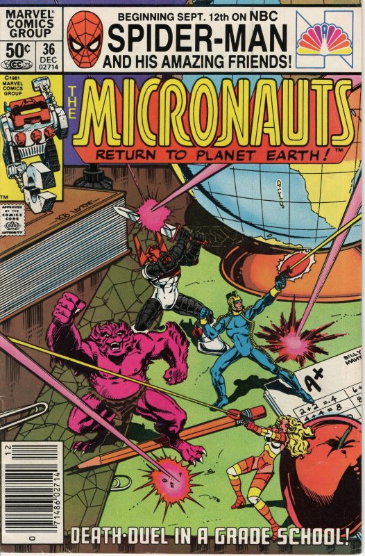 Micronauts #36 (1981)