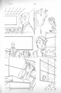 Spider-Man Loves Mary Jane (S2) #3 p.11 In Class 2008 art by Craig Rousseau