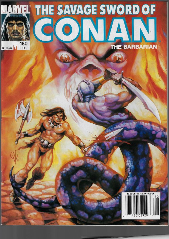 Savage Sword of Conan #180 (Marvel, 1990)