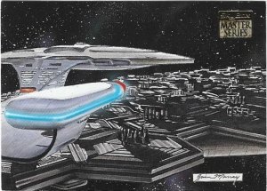 1993 Skybox Star Trek Master Series #69 Argus Array