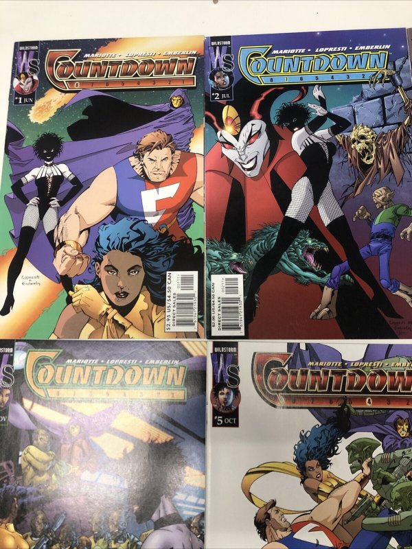 Countdown (2000) #1 2 3 4 5 6 7 8 1-8 (VF/NM) Complete Set Wildstorm/DC