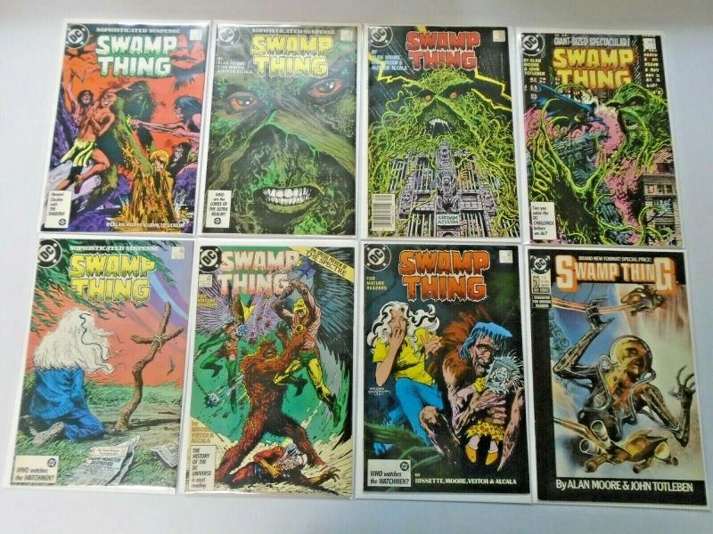 Swamp Thing lot #35 to #98 2nd Series 45 different books average 7.0 (1985)