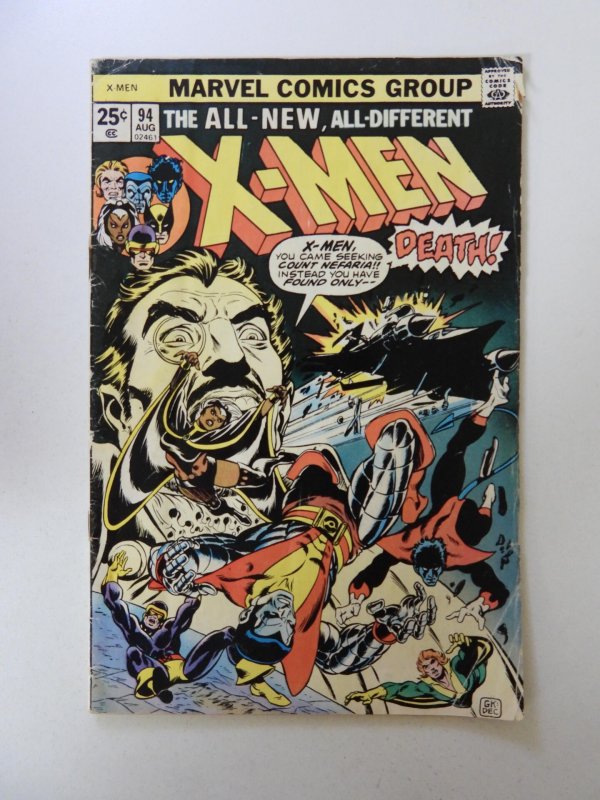 The X-Men #94 (1975) 1st Appearance of New X-Men in series GD condition see desc