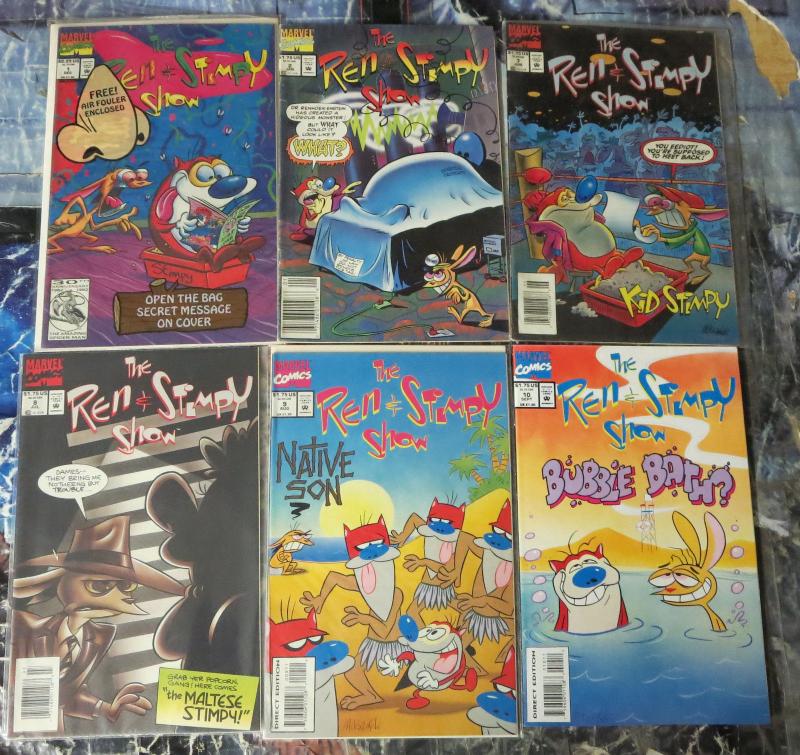 REN & STIMPY SHOW (1992)1,2,7-14,16,17,19,20,21,22,25,26,28,29, Spec 1,2. Slott