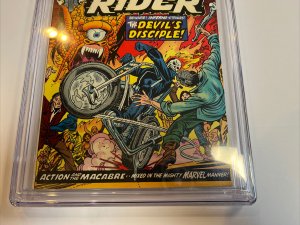 Ghost Rider (1974) # 8 (CGC 9.4 OWWP) Slifer Becomes Inferno