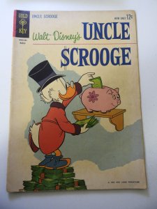 Uncle Scrooge #41 (1963) VG Condition centerfold detached at top staple