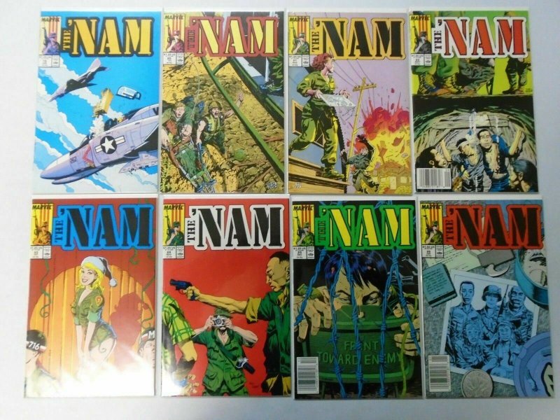 Nam lot from #1-29 all 27 different books average 8.0 VF (1986)