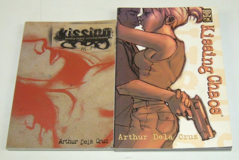 Kissing Chaos TPB 1-2 VF/NM complete series - arthur dela cruz - nonstop beauty 
