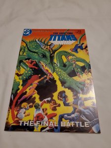 New Teen Titans 9 Near Mint- Cover by Ed Barreto