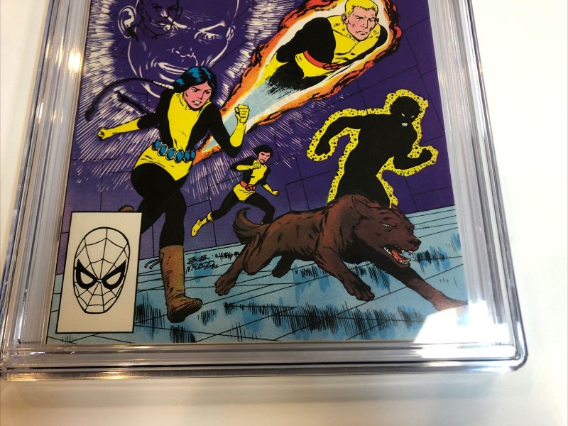 New Mutants (1983) # 1 (CGC 9.8 WP) Signed & Sketch Bob McLeod | 2nd App NM