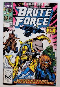 Brute Force #1 (Aug 1990, Marvel) 8.5 VF+  