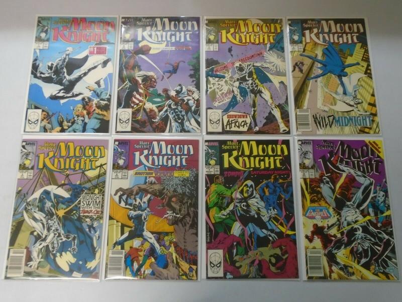 Marc Spector Moon Knight comic lot 48 different from #1-54 8.0 VF (1989-93)