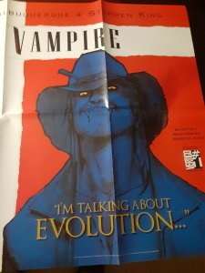 American Vampire Promo Poster Vertigo Series by  Stephan King and Scott Snyder