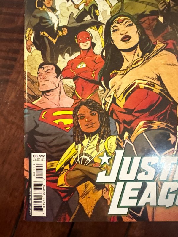 Justice League 2022 Annual Sanford Greene Cover (2022)