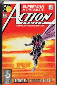 Action Comics #598 Direct Edition (1988) Checkmate