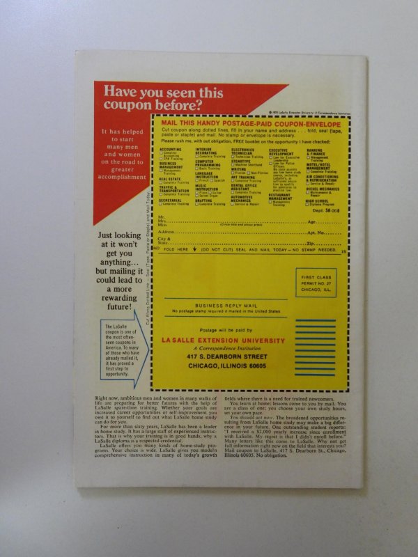 Supernatural Thrillers #10 (1974) VF condition