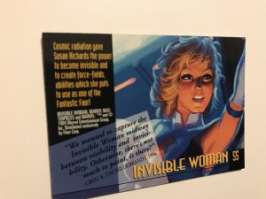 INVISIBLE WOMAN #55 card : 1994 Marvel Masterpieces, NM; Hilderbrandt art