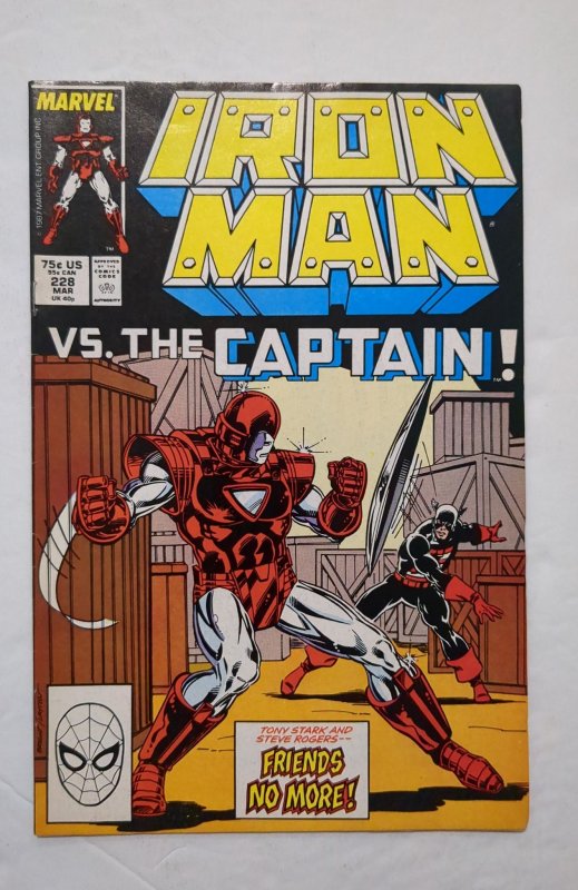 Iron Man #228 (1988) F/VF 7.0