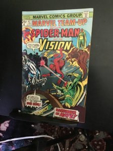 Marvel Team-Up #42 (1976) High-grade Spider-Man,  The Vision key! VF/NM Wow!