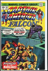 Captain America #187 (1975) Captain America and the Falcon