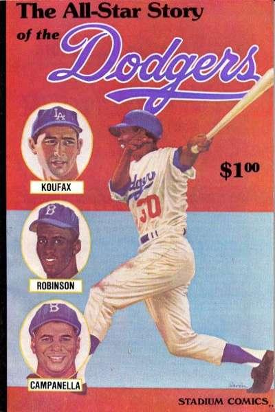 Stadium Comics: The Los Angeles Dodgers #1, VF- (Stock photo)