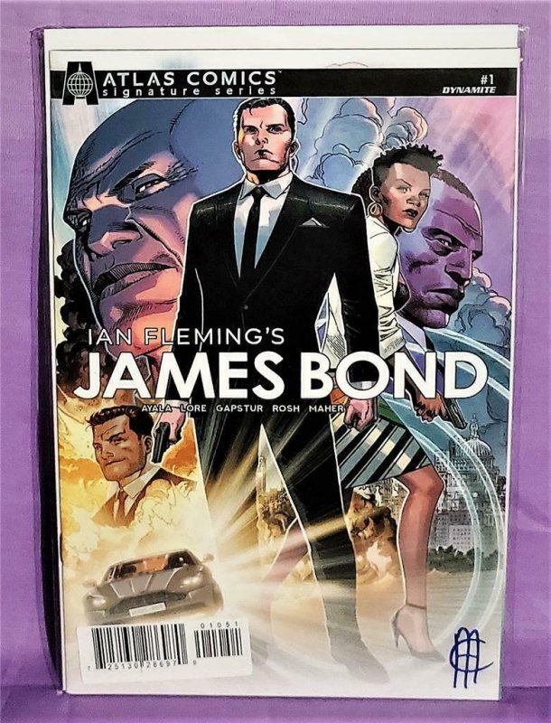 Ian Fleming's JAMES BOND #1 Jim Cheung Atlas Comics Signature (Dynamite ...