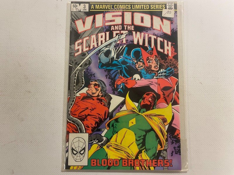 Vision and the Scarlet Witch Marvel Comics LTD Series #3 62 KM1