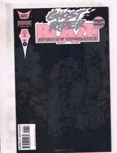 Lot Of 6 Ghost Rider Marvel Comic Books # 30 45 50 (2) + Blaze # 17 & 18 JR2