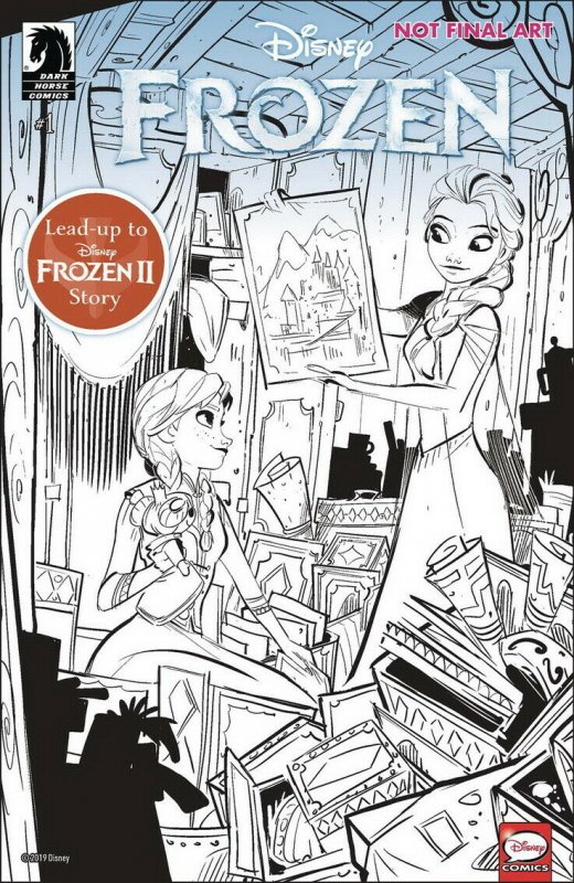 DISNEY FROZEN TRUE TREASURE (2019 DARK HORSE) #1 PRESALE-11/06