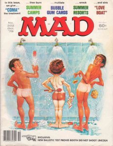 Mad #202 FN ; E.C | October 1978 shower magazine